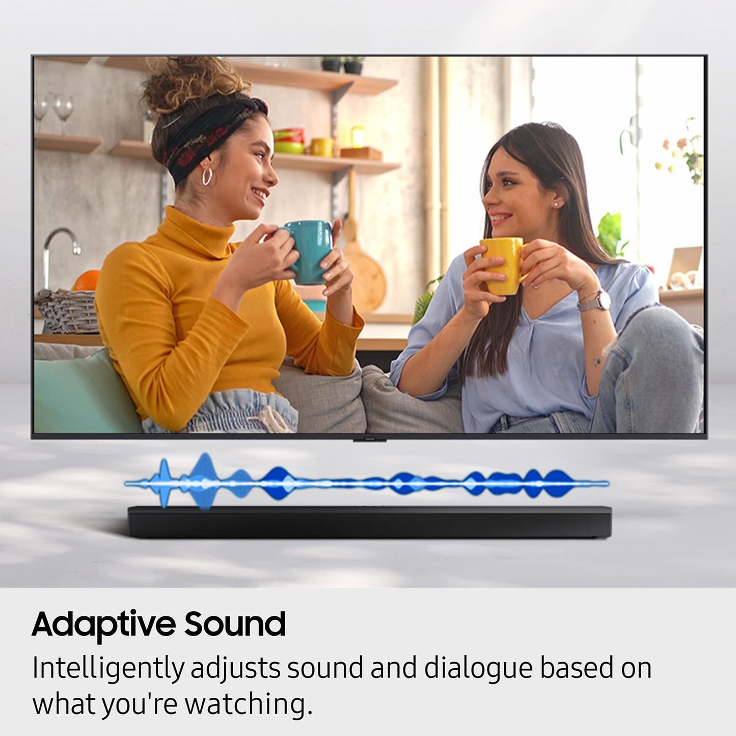 Samsung B-Series Soundbar: The Soundbar That Brings the Room Together — Samsung 3.1 Channel with Subwoofer