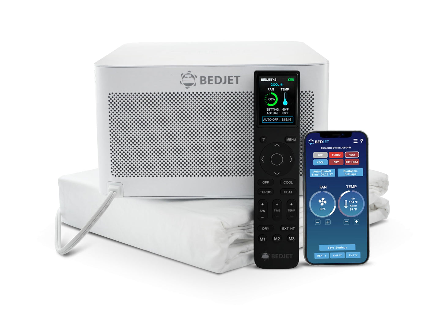 BedJet 3 Climate Comfort System: The Solution to the Thermostat War — Bed Climate Control System with App