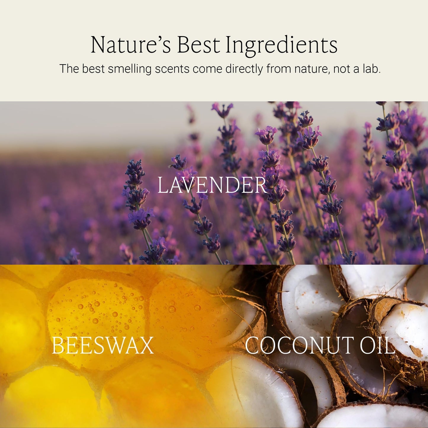 Fontana Candle Co Wood Wick Beeswax Jar Candle: The Candle That Does Not Pretend — Beeswax Wood-Wick Candle, Lavender