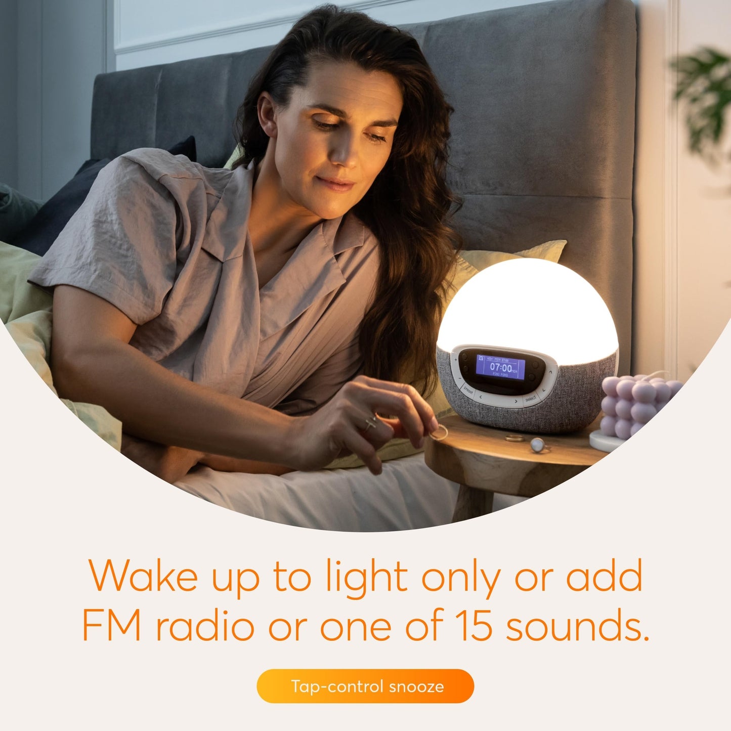 Lumie Bodyclock Shine 300 – Sunrise & Sunset Alarm Clock: The End of Being Startled Awake — Sunrise Alarm with Gradual Light