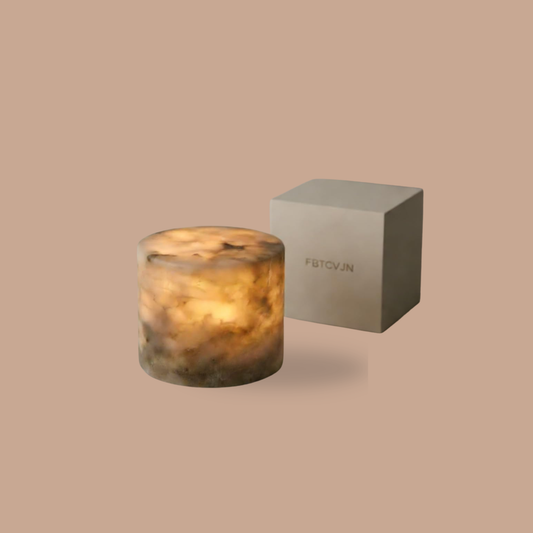 FBTCVJN Marble Touch Light Onyx Marble: The Lamp You Will Notice on the Way Past — Onyx Marble Touch Lamp, Rechargeable