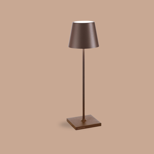 Zafferano, Poldina Pro Lamp: The Cordless Lamp That Anchors a Surface — Zafferano Poldina Pro, Rechargeable