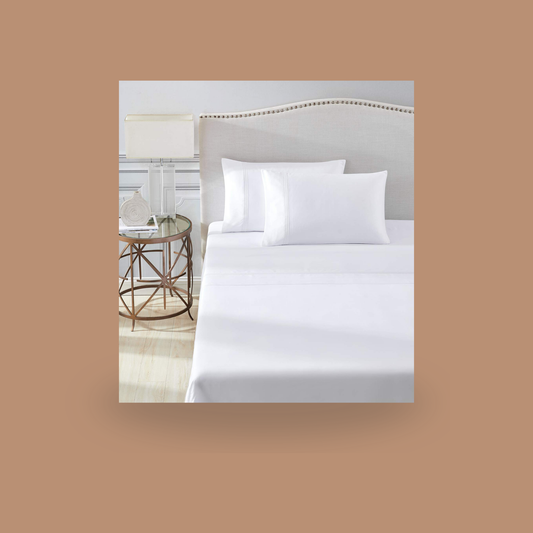 Pure Parima Sateen Sheet Set (ALTERNATIVE — for warm sleepers): The Sheets That Drape Rather Than Crisp — Sateen, 100% Egyptian Cotton