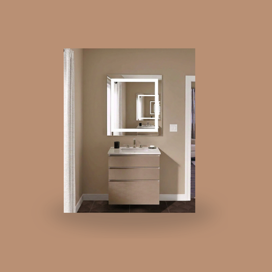 Robern Vitality Lighted Mirror: The Mirror That Knows What Time It Is — Tunable LED Lighted Mirror with Built-In Storage