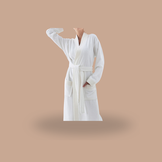 SEYANTE Organic Turkish Cotton Terry Women's Kimono Bathrobe: The Robe That Holds You After a Long Day