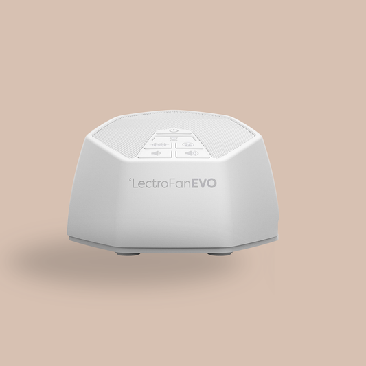 LectroFan EVO Sound Machine: The Soundscape Your Body Has Been Asking For — Non-Looping White, Pink & Brown Noise