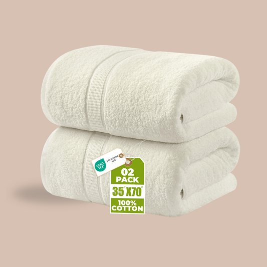 Utopia Towels Jumbo Bath Sheet (Set of 2): The Bath Sheet That Wraps Around You and Stays There / The Towel You Use Instead of Saving