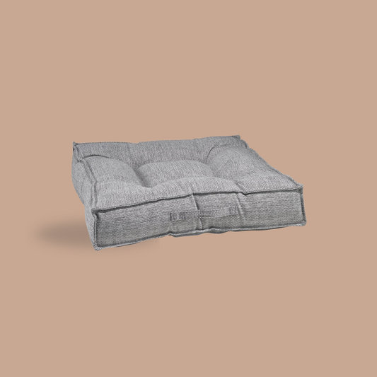 Bowsers Piazza Dog Bed: The Dog Bed Named After an Italian Square — Square Bolster Bed with Removable Cover